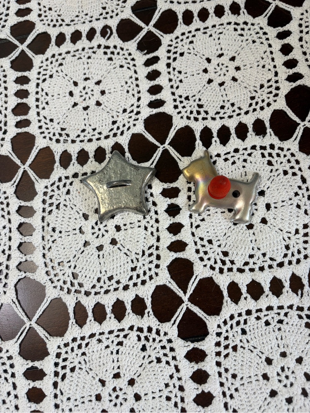 Vintage Dog and Star Cookie Cutters